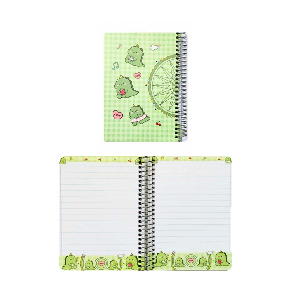 53 دفتر یادداشت سیمی 80 برگ ۱/۸ مجلد سویل کد ۲۲۶ Notebook