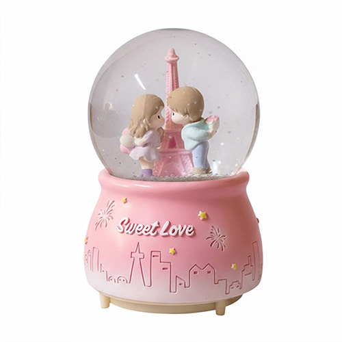 musical-ball-12-n گوی موزیکال مدل پمپی بزرگ طرح بوسه ایفل(musical ball)