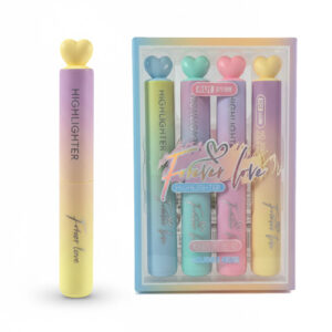 هایلایتر 4 عددی سر قلبی Highlighter