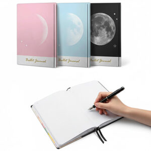 بولت ژورنال مدل ماه برند ایمان 120 برگ ( دفتر نقطه ای ) Bullet Journal