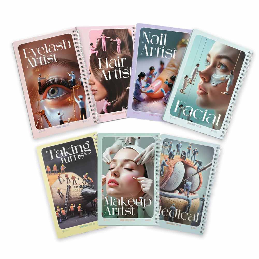 دفتر 80 برگ نوبت دهی انواع مشاغل زیبایی و پزشکی Appointment book